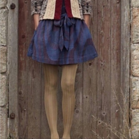 Anthropologie Cidra cotton mini skirt size 2 - Picture 8 of 9